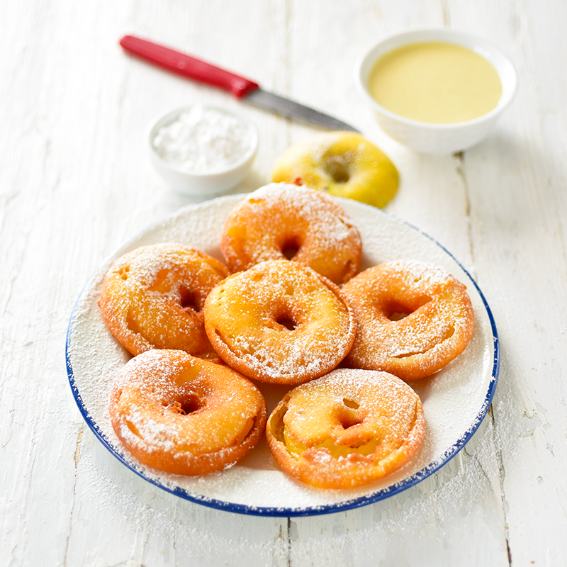 Beignets aux pommes Régilait