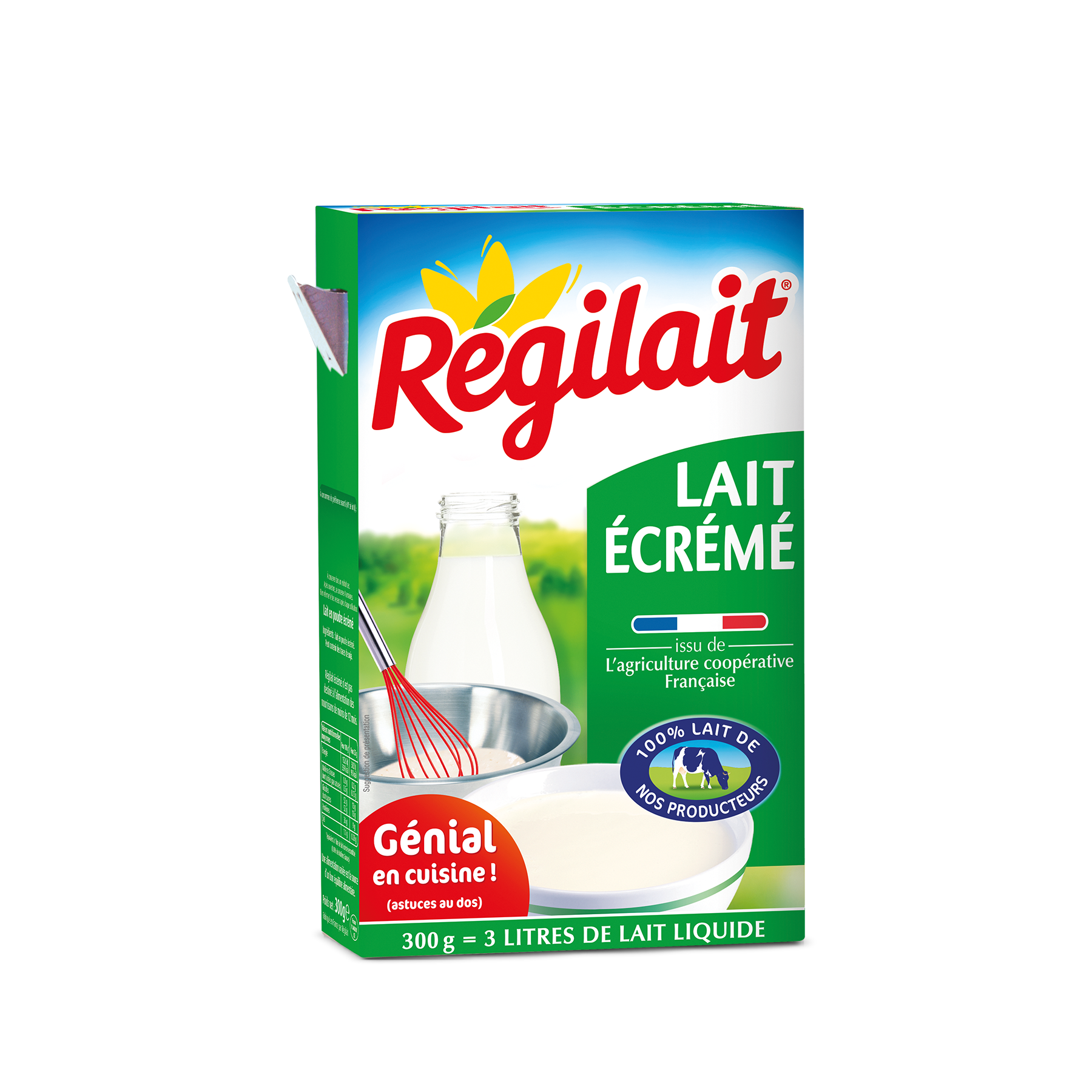 Régilait – Bien doser le lait en poudre pour se régaler