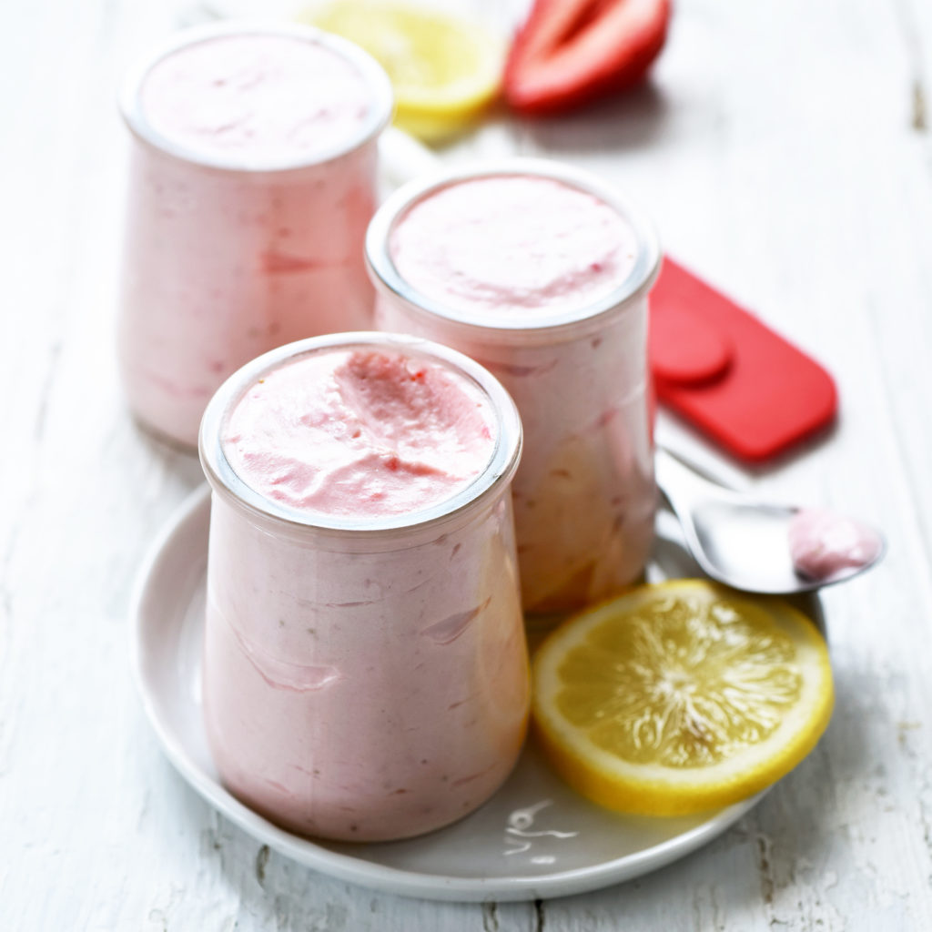 Mousse fraise - Régilait