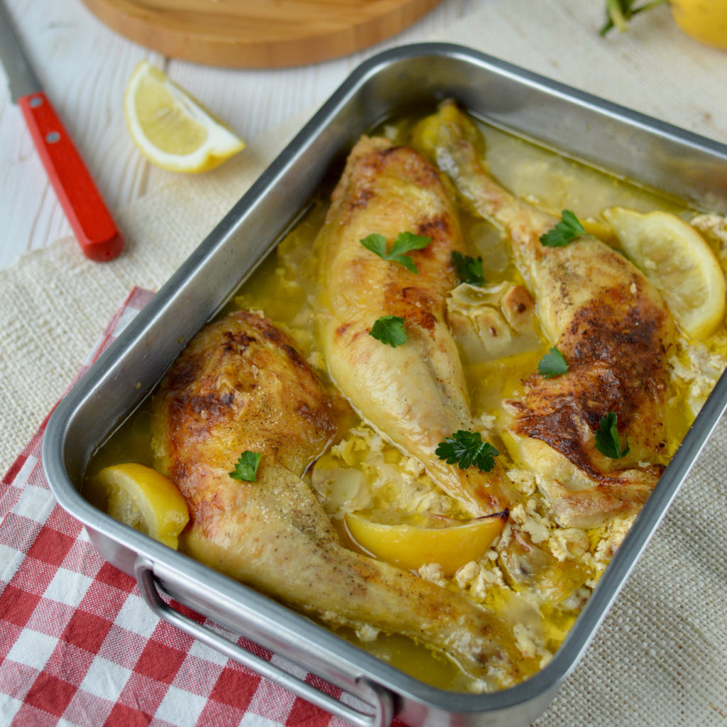 Poulet au lait et citron - Régilait
