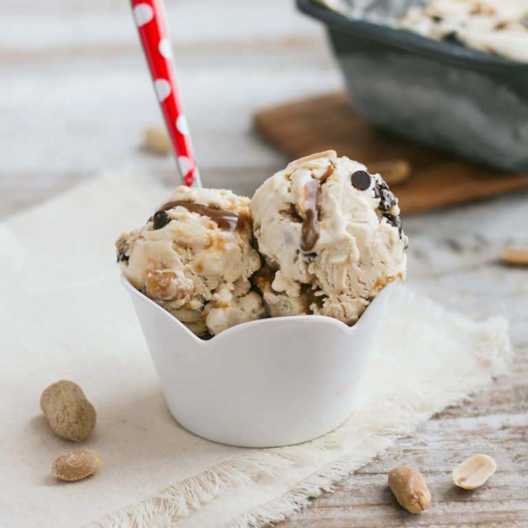 Glace cacahuète Régilait