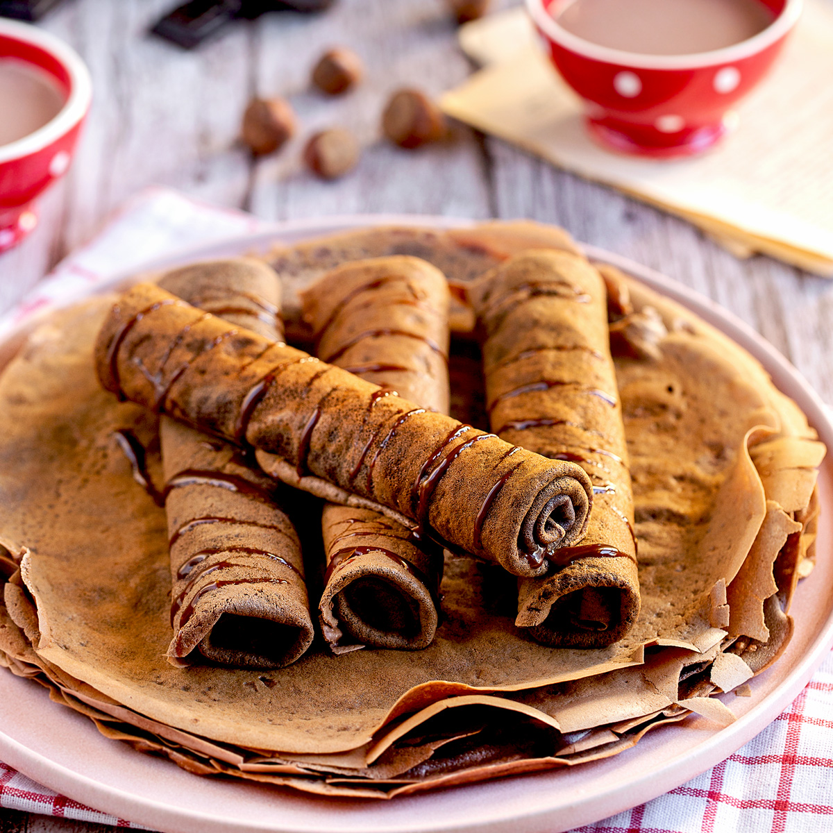 Crêpes tout chocolat