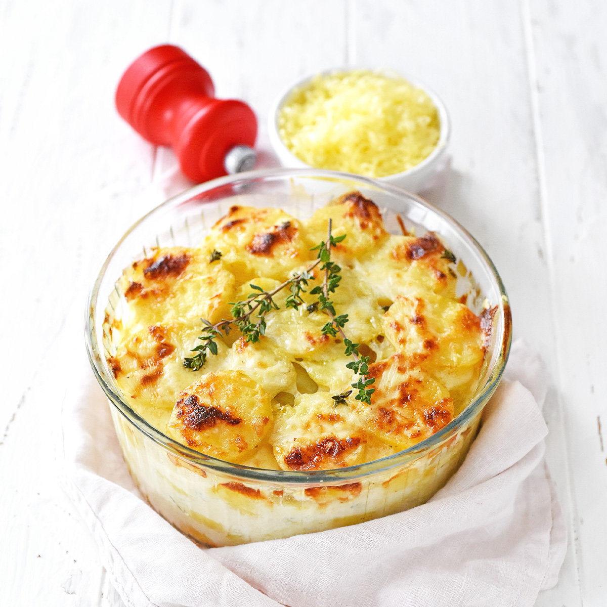 Gratin de pommes de terre au fromage