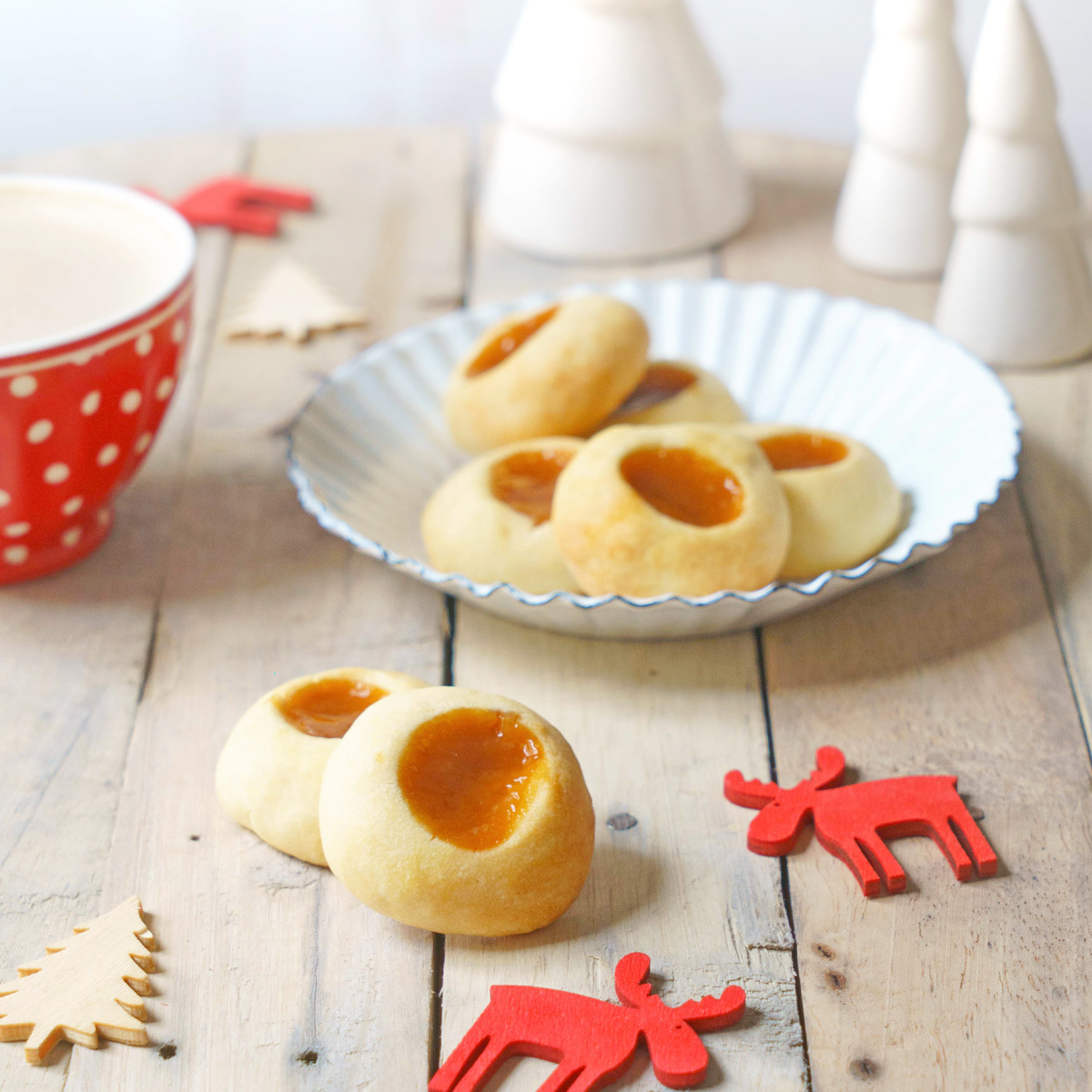 Biscuits de Noël – Monocles au caramel beurre salé