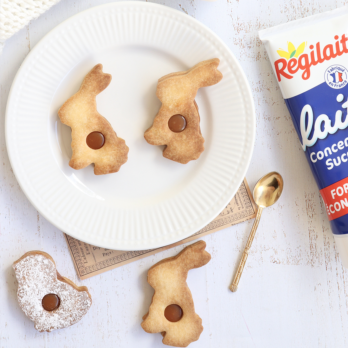 Sablés au caramel