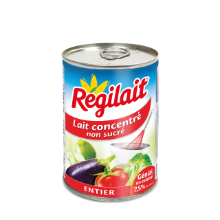 Lait concentré non sucré entier