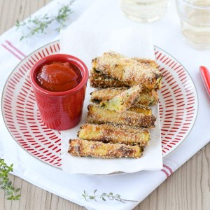 Frites de courgettes
