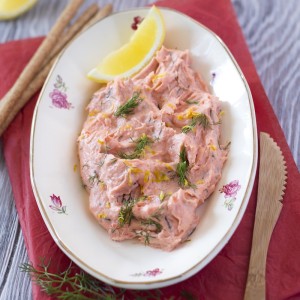 Rillettes aux saumons et aneth