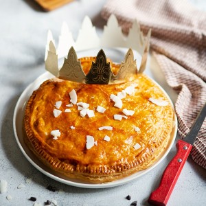 Galette des rois à la noix de coco