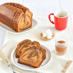 Cake marbré facile